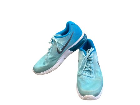 Shoes Athletic By Nike In Blue, Size: 8 Online Sale