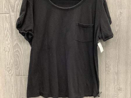 Top Short Sleeve Basic By Ana In Black, Size: Xl Cheap