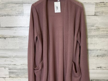 Sweater Cardigan By Clothes Mentor In Purple, Size: S Fashion