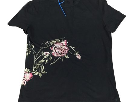 Top Short Sleeve Designer By Alexander Mcqueen In Floral Print, Size: S Online Sale