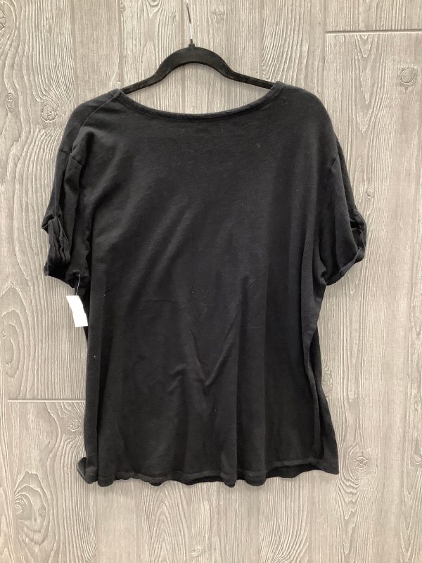 Top Short Sleeve Basic By Ana In Black, Size: Xl Cheap