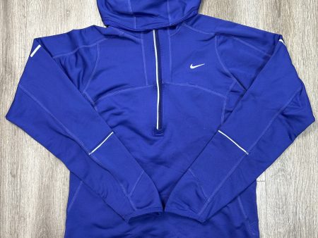 Athletic Sweatshirt Collar By Nike Apparel In Blue, Size: S Online