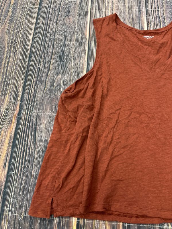 Tank Top By Old Navy In Brown, Size: Xxl For Sale