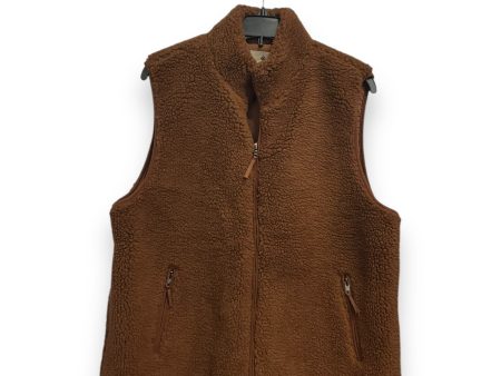 Vest Faux Fur & Sherpa By Cmc In Brown, Size: Xl Supply