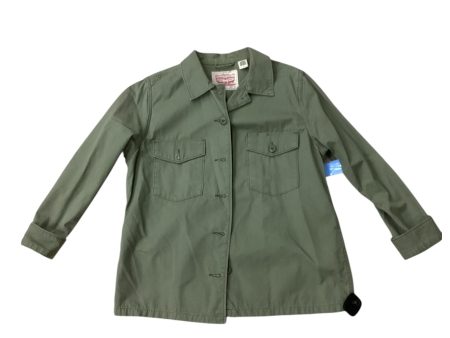 Jacket Denim By Levis In Green, Size: M For Sale