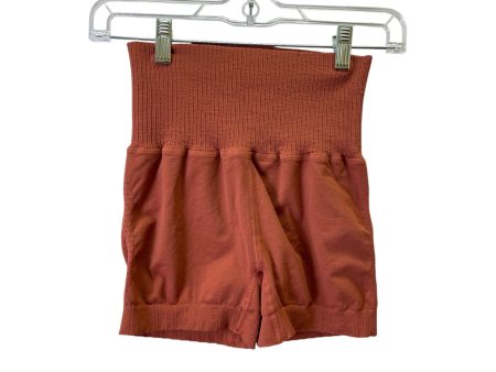 Athletic Shorts By Free People In Orange, Size:Xs Online Hot Sale