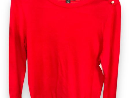 Sweater By Ann Taylor In Red, Size: M Discount