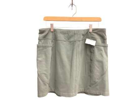 Athletic Skort By Athleta In Green, Size: L Cheap