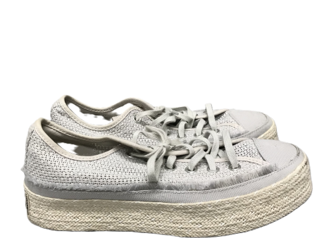 Grey Shoes Sneakers Platform By Converse, Size: 8 Supply