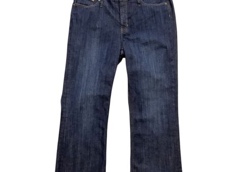 Jeans Boot Cut By J. Crew In Blue Denim, Size: 14 Sale