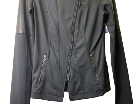 Black Jacket Moto By Zella, Size: M on Sale