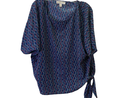 Blue Top 3 4 Sleeve By Michael Kors, Size: Petite L Online Hot Sale