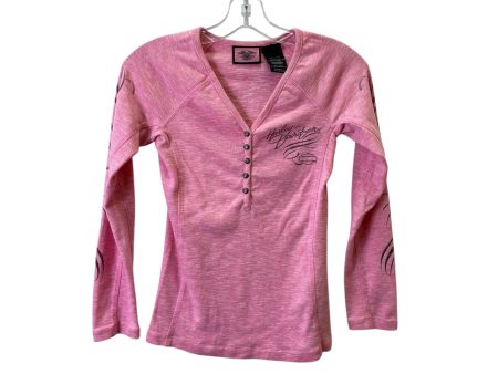 Top Ls By Harley Davidson In Pink, Size:Xs Online