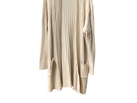 Sweater Cardigan By Loft In Tan, Size: Xl Fashion