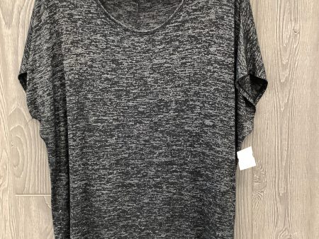 Top Short Sleeve By Ana In Grey, Size: Xl Sale