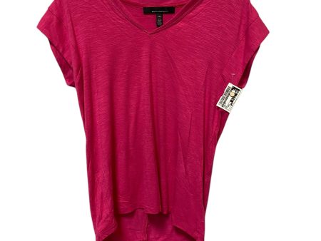 Top Short Sleeve By White House Black Market In Pink, Size: Xxs For Sale