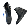 Shoes Luxury Designer By Valentino In Black Gold, Size: 9 Online