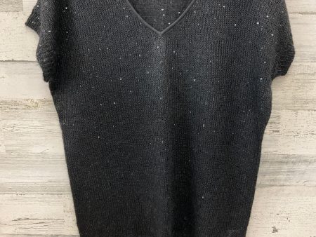 Sweater Short Sleeve By Buffalo David Bitton In Black, Size: M For Discount