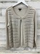 Sweater Cardigan By Talbots In Cream, Size: M Supply