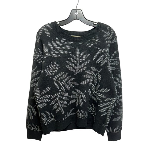 Sweater By Les Serein In Black & White, Size: L Online Hot Sale