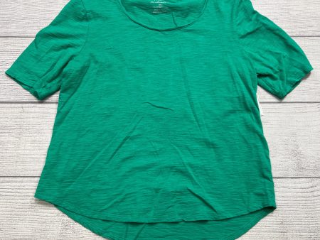 Top Short Sleeve Basic By Chicos In Green, Size: M Online Hot Sale