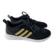 Shoes Athletic By Adidas In Black & Gold, Size:7 Fashion