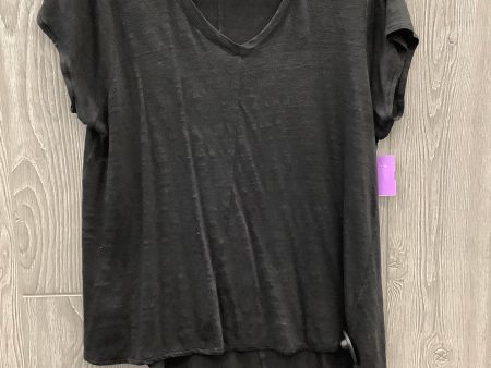 Top Short Sleeve By Tahari By Arthur Levine In Black, Size: Xl Online Hot Sale