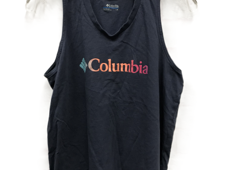 Blue Athletic Tank Top By Columbia, Size: L For Cheap