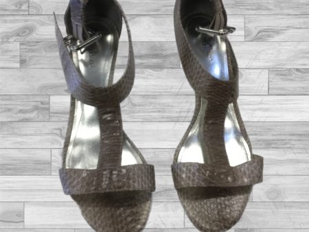 Shoes Heels Block By Style And Company In Snakeskin Print, Size: 8 Fashion