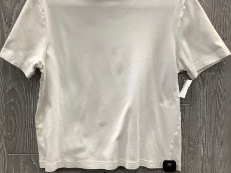 Top Short Sleeve Basic By Bobbie Brooks In White, Size: L Supply