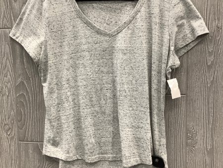 Top Short Sleeve By Falls Creek In Grey, Size: Xl Online