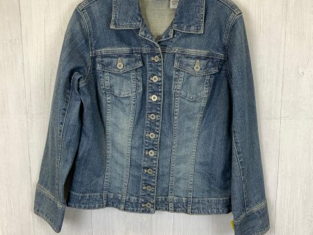 Jacket Denim By Chicos In Blue Denim, Size: M Sale