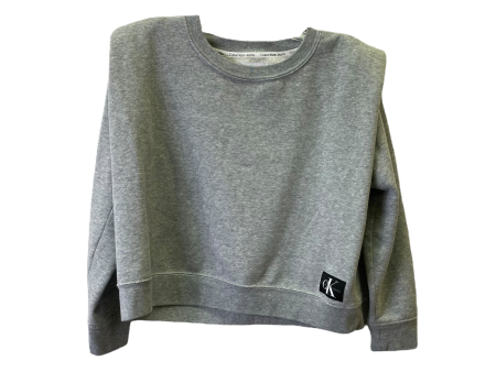 Athletic Sweatshirt Crewneck By Calvin Klein  Size: M For Discount