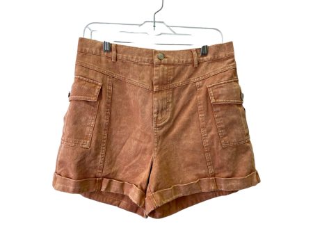 Shorts By & Merci In Orange, Size:12 For Cheap