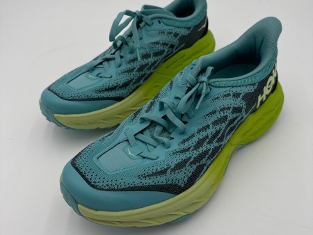 Shoes Athletic By Hoka In Blue & Green, Size: 10 Supply