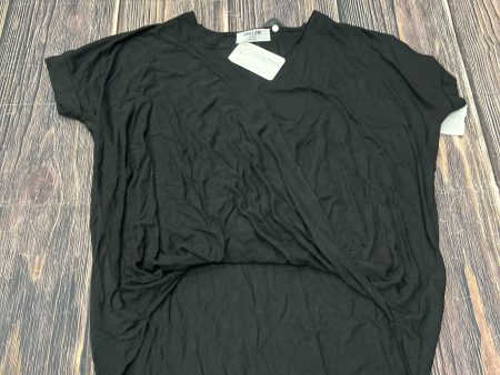 Top Short Sleeve Basic By Double Zero In Black, Size: S For Sale