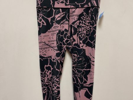 Athletic Leggings By Adidas In Black & Pink, Size: Xl Online