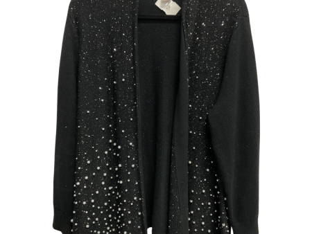 Sweater Cardigan By Chicos In Black, Size: Xl For Discount