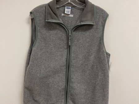 Vest Fleece By Old Navy In Grey, Size: L Online now