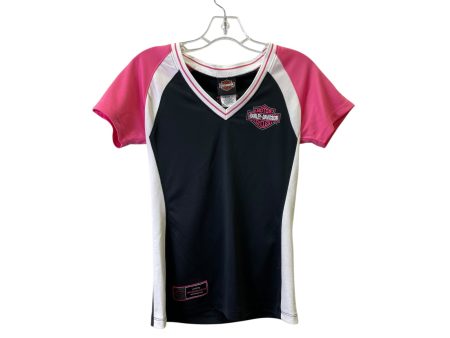 Top Ss By Harley Davidson In Pink & White, Size:S Supply