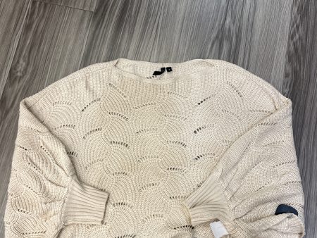 Sweater By Clothes Mentor In Tan, Size: S Sale