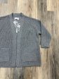 Sweater Cardigan By The Beach People In Grey, Size: M Supply