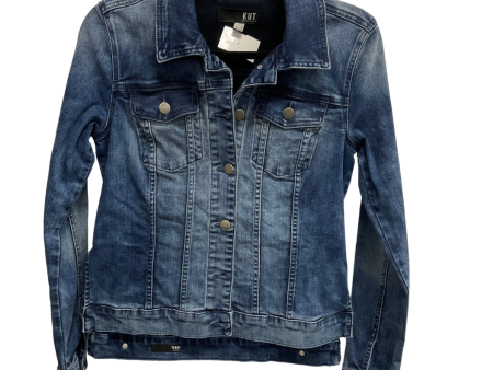 Jacket Denim By Kut In Blue Denim, Size: Xs Hot on Sale