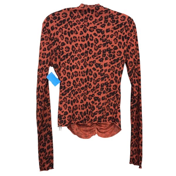 Top Ls By Free People In Animal Print, Size:M Hot on Sale