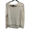 Sweater By Nicole By Nicole Miller In White, Size: L For Sale