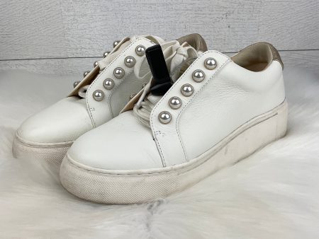 Shoes Sneakers By Alex Marie In Cream, Size: 7 Sale