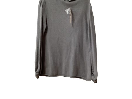 Sweater By Buckle Black In Grey, Size: L For Discount