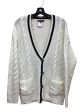 Sweater Cardigan By Love Tree In White, Size: L Sale