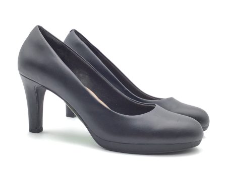 Shoes Heels Block By Clarks In Black, Size: 11 Online