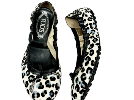 Shoes Luxury Designer By Tods In Leopard Print, Size: 6 Discount